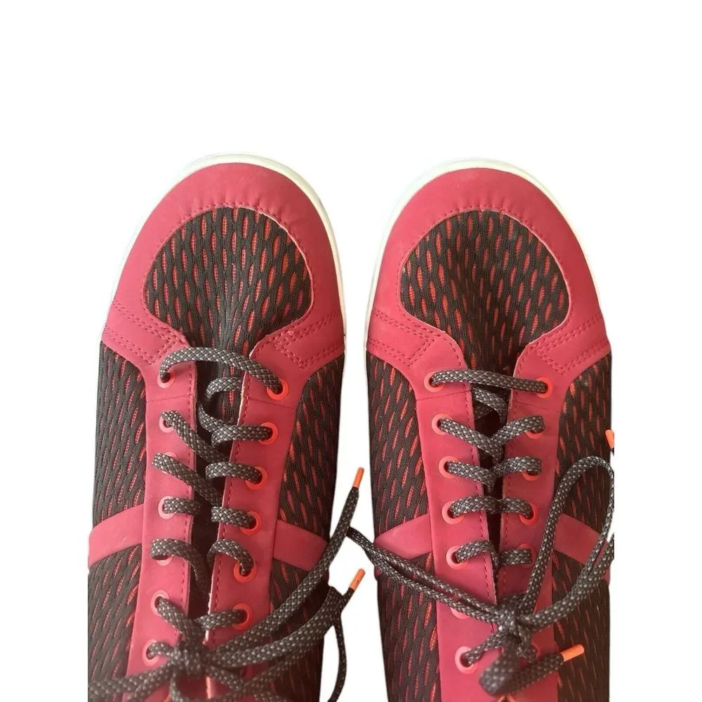 Plae‎ Prospect Sneakers Red Black-553030027- Men Size 13